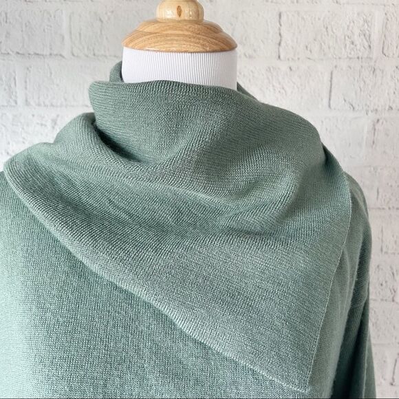 Green Tweeds Merino Wool Sweater - Picture 4 of 4